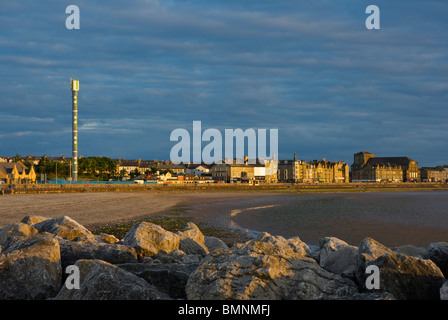 The front at Morecambe, Lancashire, England UK Stock Photo