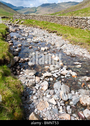 River Duddon in the Wrynose Valley The Lake District England UK Stock Photo
