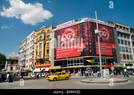 Ulus Modern Ankara old town city Turkey Turkish Stock Photo