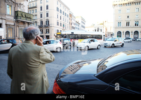 Street scene in Rome Italy Europe Stock Photo