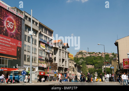 Ulus Modern Ankara old town city Turkey Turkish Stock Photo