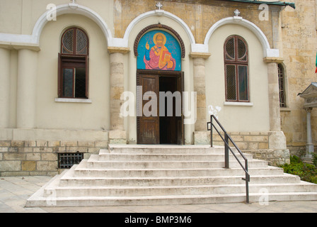 St Nikolai church central Varna Black Sea coast Bulgaria Europe Stock Photo