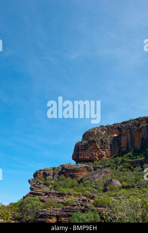 The famous sandstone escarpment at Kakadu National Park Northern territory Australia. Stock Photo