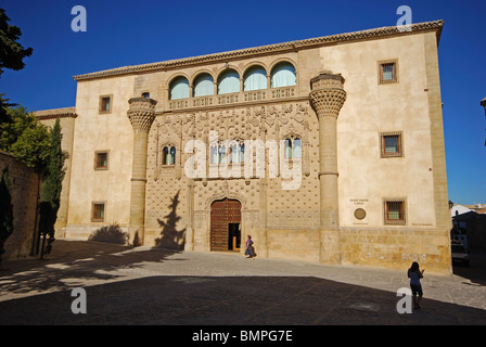 Palacio de Jabalquinto, Baeza, Jaen Province, Andalucia, Spain, Western Europe. Stock Photo