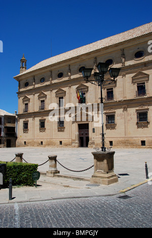 Palacio de las Cadenas,used as the town hall (Ayuntamiento), Ubeda, Jaen Province, Andalucia, Spain, Western Europe. Stock Photo