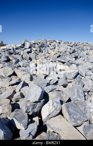Exploding Boulders Bedrock and boulders, Finland Stock Photo - Alamy