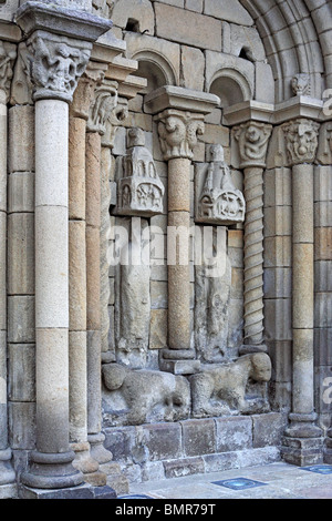 Saint Saviour's church, Dinan, Cotes-d'Armor department, Brittany, France Stock Photo