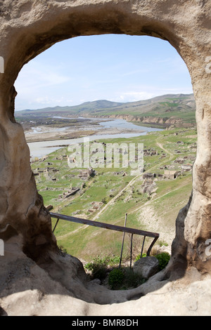 Uplistsikhe Cave City near Gori Georgia Stock Photo