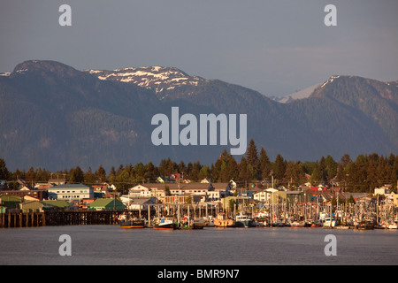 Harbor, Petersburg, Alaska Stock Photo