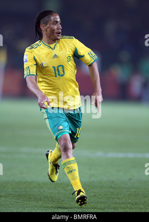 STEVEN PIENAAR SOUTH AFRICA V URUGUAY LOFTUS VERSFELD STADIUM TSHWANE/PRETORIA SOUTH AFRICA 16 June 2010 Stock Photo