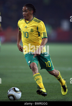 STEVEN PIENAAR SOUTH AFRICA V URUGUAY LOFTUS VERSFELD STADIUM TSHWANE/PRETORIA SOUTH AFRICA 16 June 2010 Stock Photo