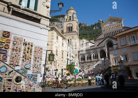 Il Duomo (Cathedral) Amalfi, Italy Stock Photo