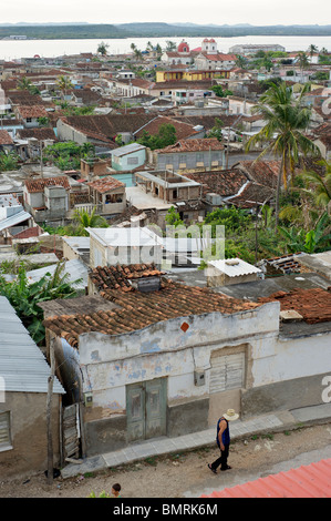 View or Gibara, Cuba Stock Photo