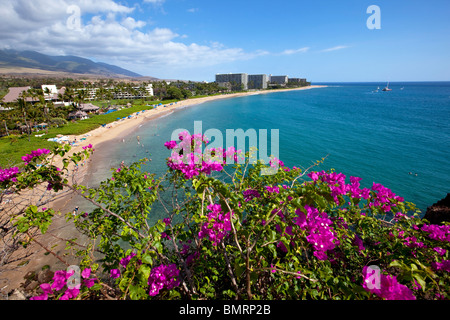 Kaanapali Beach, Maui, Hawaii Stock Photo