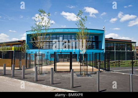 New Willow Tree Primary School, Seedley/ Langworthy area of Salford, Greater Manchester, UK Stock Photo