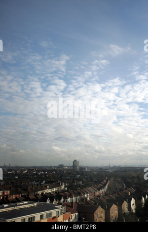 a view over wembley town center london uk Stock Photo