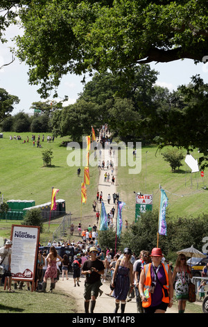 The Big Chill Music Festival Stock Photo