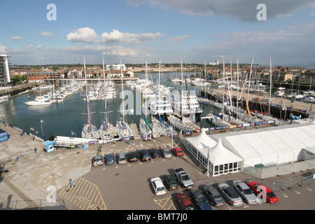 Ocean Viilage Marina, Southampton Stock Photo