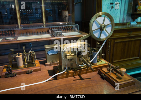 Morse telegraph machine, Vienna, Austria Stock Photo