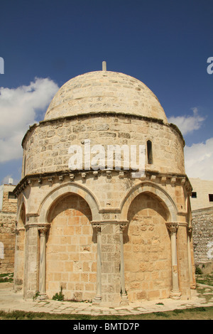 Israel, Jerusalem, Israel, Jerusalem, the Ascension Chapel on the Mount of Olives Stock Photo