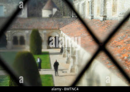 FONTENAY ABBEY MONTBARD BURGUNDY FRANCE Stock Photo