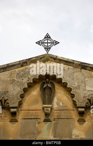 Monastery of the flagellation in the Muslim Quarter of Old Jerusalem - Israel Stock Photo