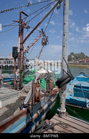 Israel, Tiberias, Fishing Harbour - in 2010 commercial fishing of the lake was put on hold Stock Photo