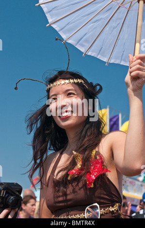 Coney Island Mermaid Parade in Brooklyn - June 19, 2010 Stock Photo