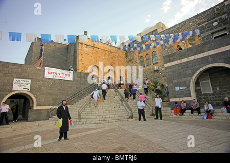 Israel, Tiberias, The tomb and synagogue of Rabbi Meir Bal Ha-Ness Stock Photo