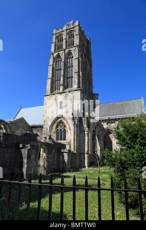 Howden Minster, Howden East Yorkshire England UK set right in the ...