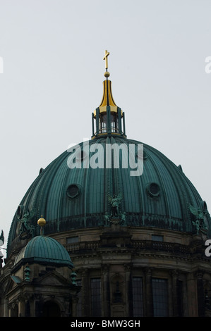 Closeup of the Berliner Dom cathedral Berlin Germany