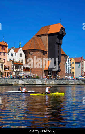 Gdansk Motlawa Canal Stock Photo - Alamy