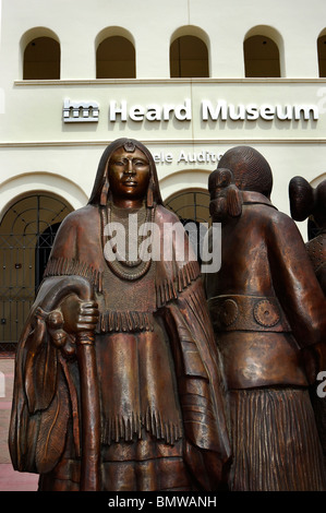 the Heard Museum of Native Cultures and Art, Phoenix, AZ Stock Photo
