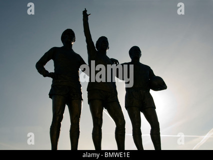 Manchester United Statue of the Holy Trinity Stock Photo
