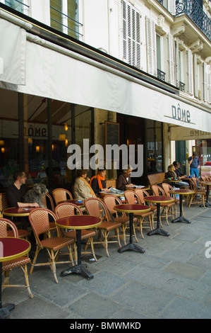 Le Dome du Marais cafe exterior central Paris France Europe Stock Photo