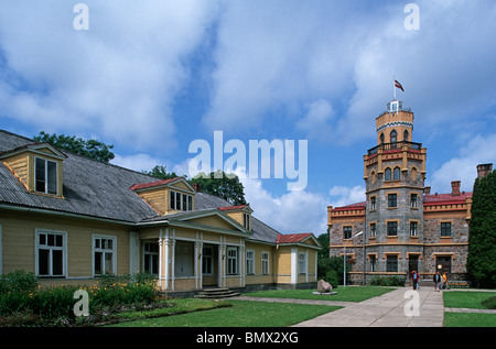 Latvia,Vidzeme Region,Sigulda,New Sigulda Castle (Pilsmuiza) Stock Photo