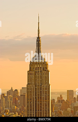 Empire State Building New York City Stock Photo