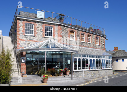 Rick Steins seafood restaurant in padstow, cornwall, uk Stock Photo