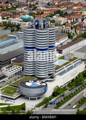 BMW factory / visitor centre / headquarters in Munich Germany. Stock Photo