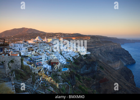 Greece, Cyclades, Santorini, Fira (Thira) Stock Photo