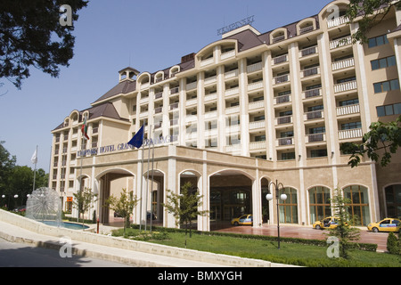 Zlatni Pyassatci, Golden Sands resort on Black sea, Kempinski hotel, modern architecture, Eastern Europe Stock Photo