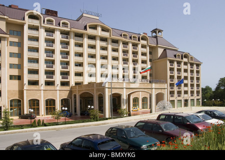 Zlatni Pyassatci, Golden Sands resort on Black sea, Kempinski hotel, Balkans, Bulgaria, Eastern Europe Stock Photo