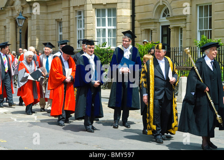 University of Oxford Encaenia Procession 2010 Stock Photo