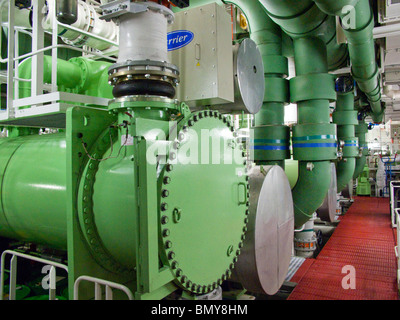 Eurodam cruise ship air conditioner  room Stock Photo