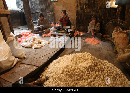 Candy factory in Kabul, Afghanistan Stock Photo