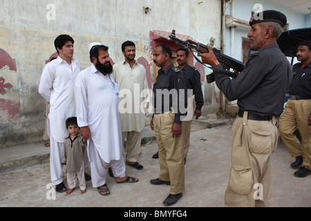 Karachi is a breeding-ground for muslim extremists. Stock Photo