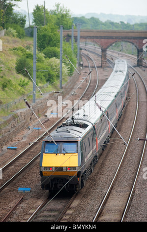High Speed Trains on East Coast Main Line at Abbots Ripton ...