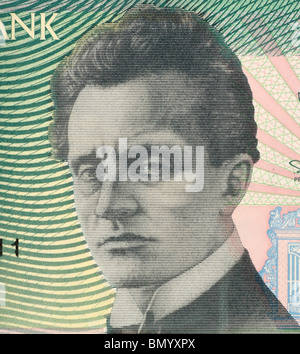 Rudolf Tobias (1873-1918) on 50 Krooni 1994 Banknote from Estonia