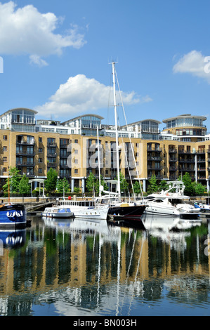 St Katherine's dock London Stock Photo