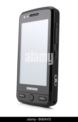 Mobile cell phone cellular handy modern new technology small portable telephone Stock Photo